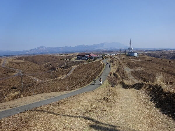 大観峰の遊歩道