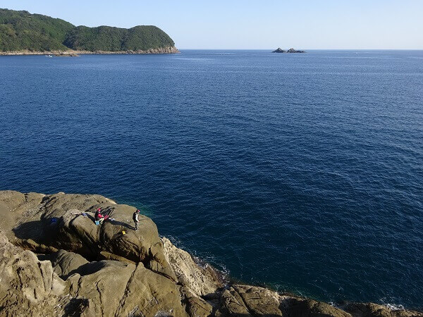 熊野灘の海