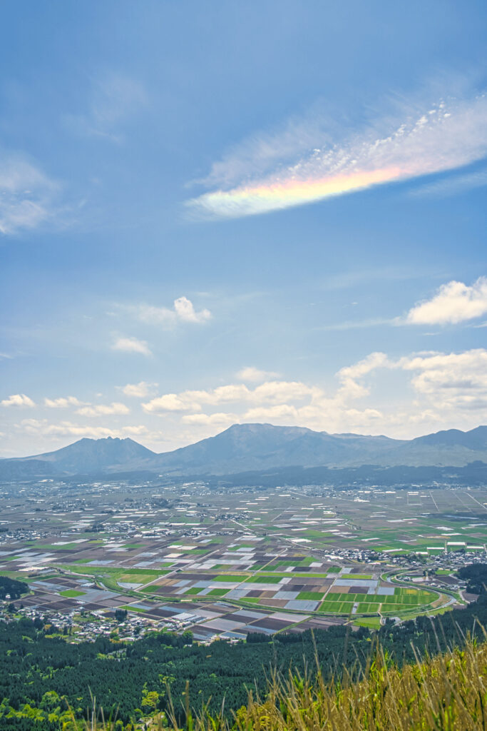 大観峰の石碑